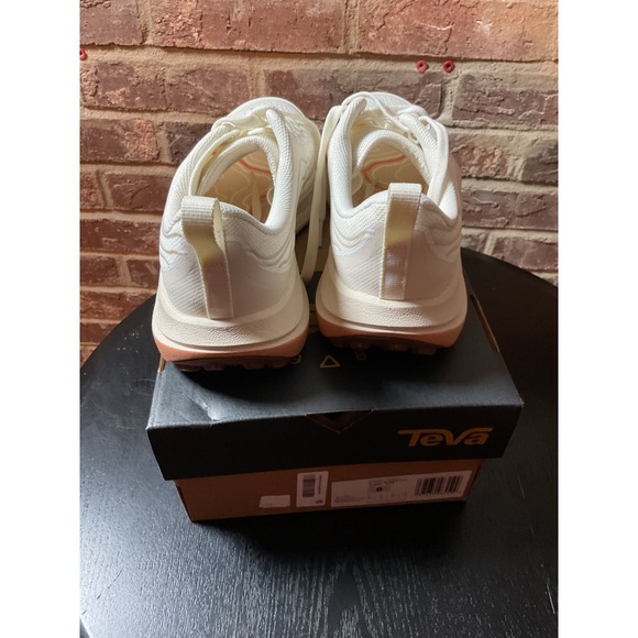 Teva Women's Sneakers Shoes Cream Mesh Lace Up Low Top Athletic Size 6 - Picture 2 of 8